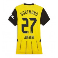 Borussia Dortmund Karim Adeyemi #27 Hemmatröja Kvinnor 2024-25 Korta ärmar